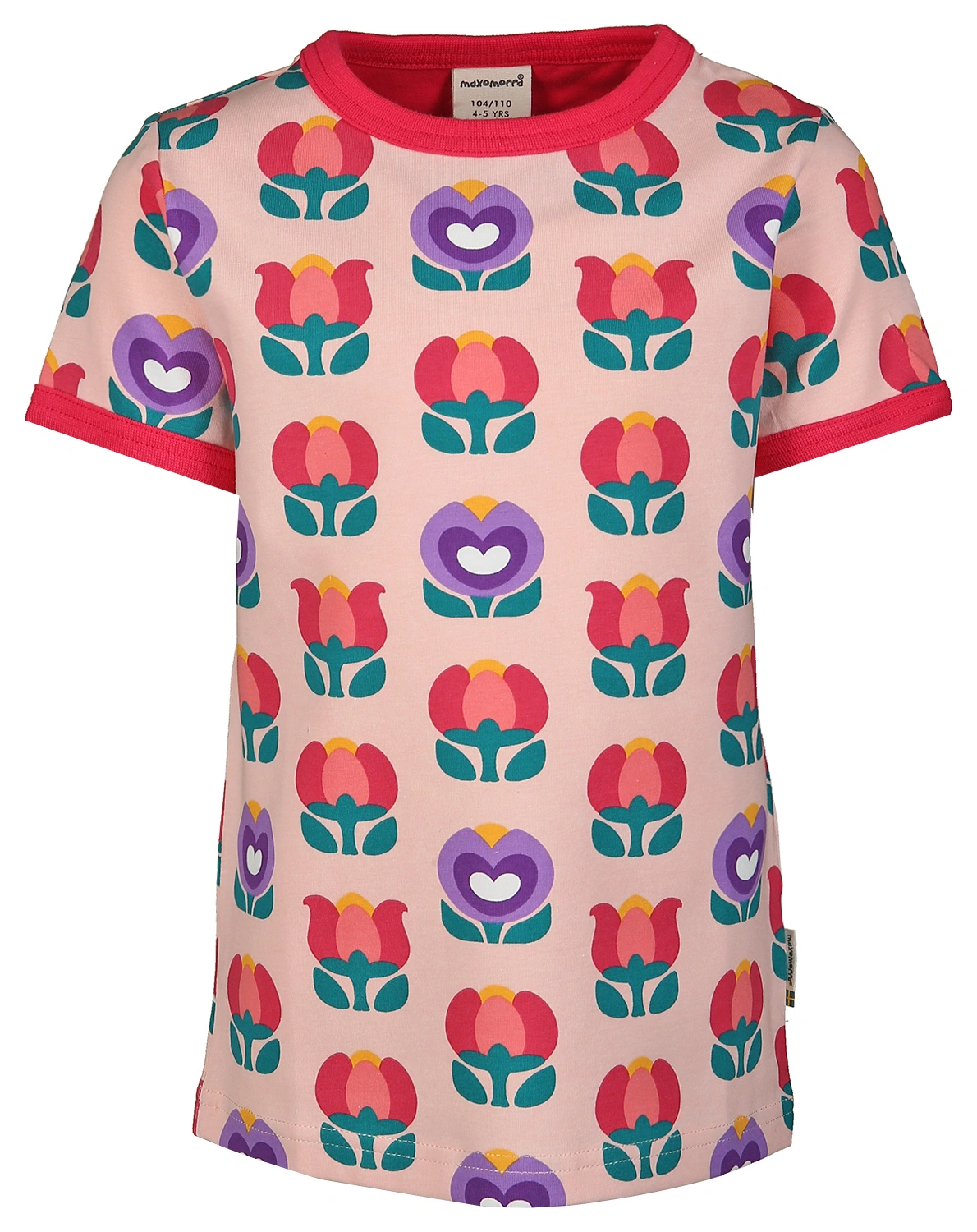 T-Shirt PICNIC TULIP in rosa