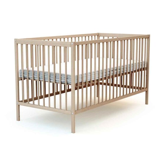Lit XL Essentiel   Hêtre brut        de               AT4