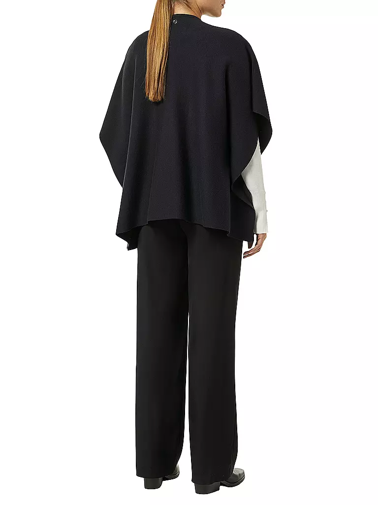 COMMA Cape - Poncho dunkelblau