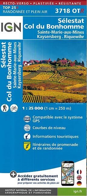IGN - TOP25R 3718OTR SELESTAT 1 25 000