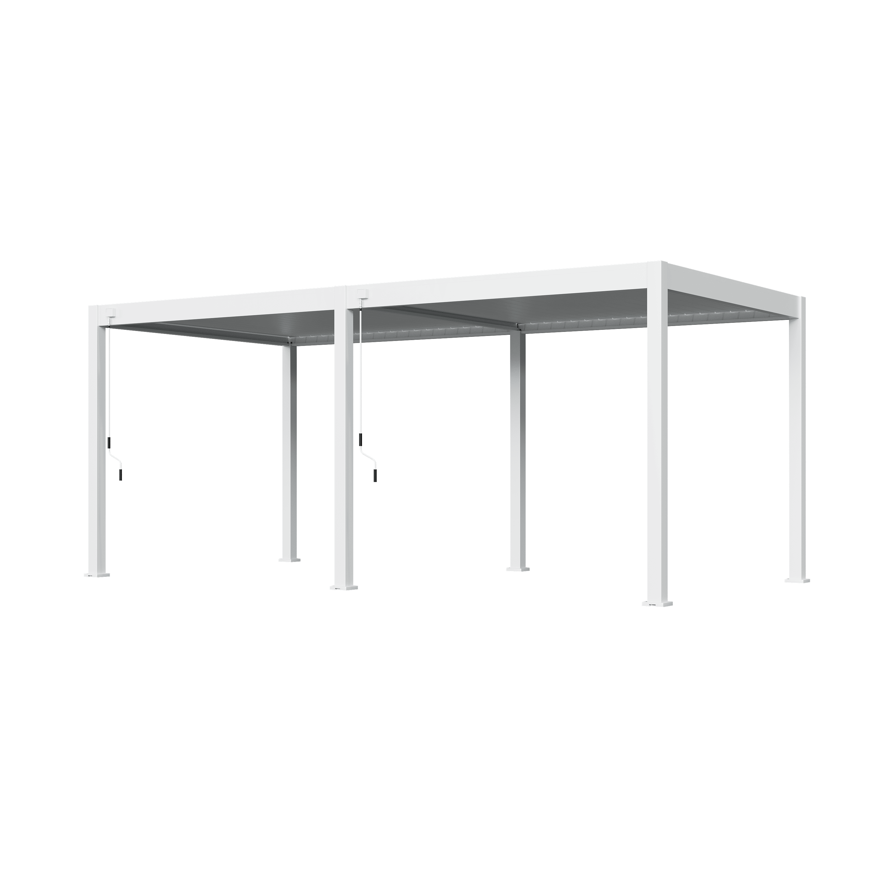 Orion Deluxe 300 x 600 cm overkapping - White