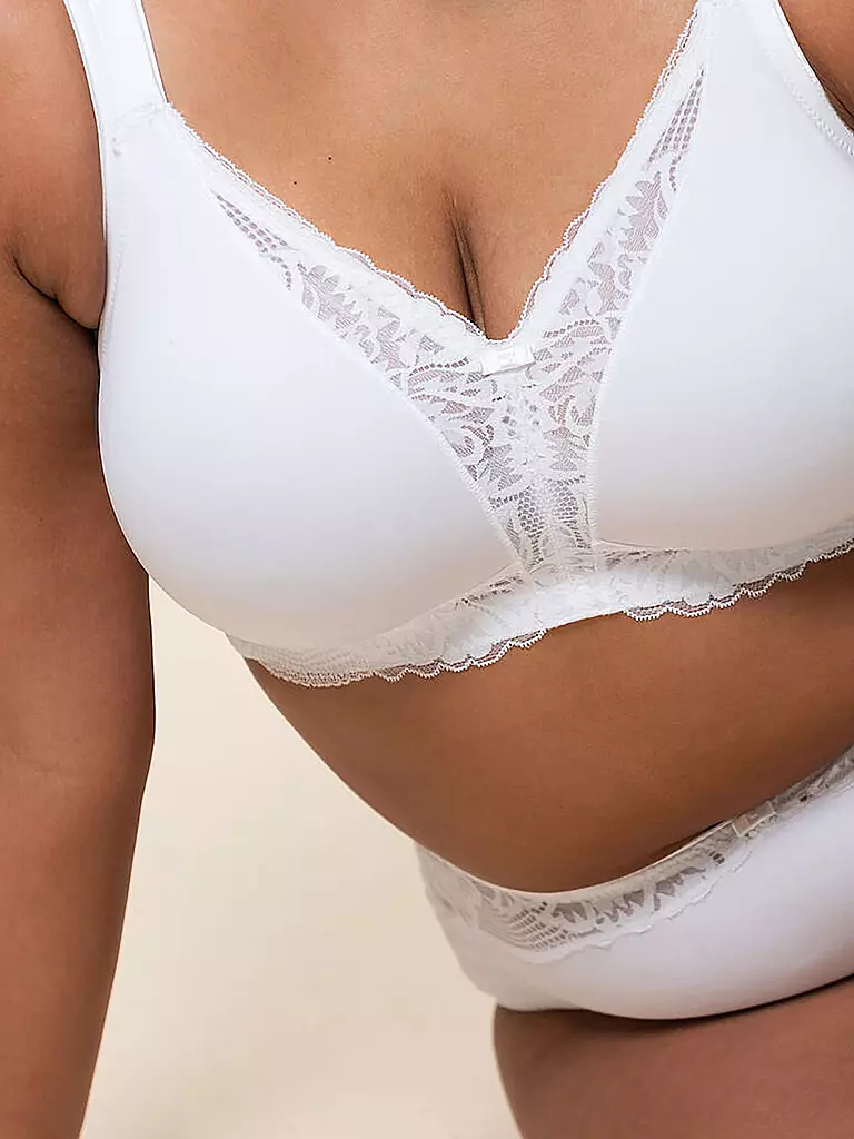TRIUMPH BH ohne Bügel Modern Lace white weiss