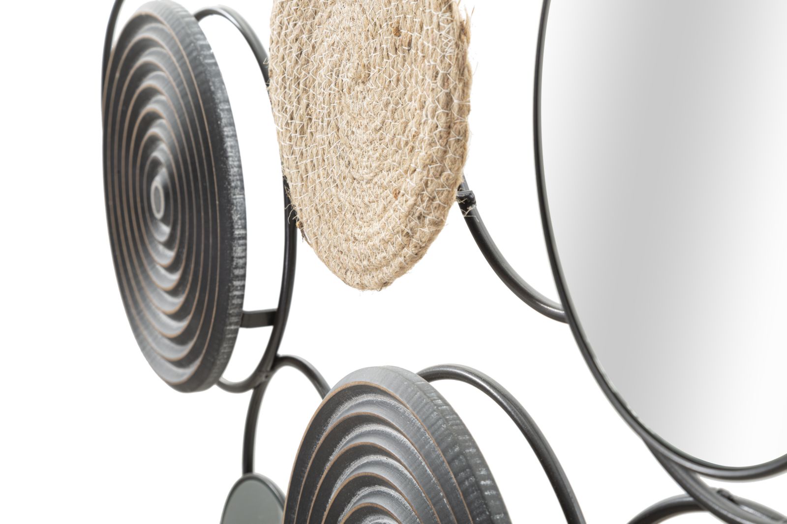 Mauro Ferretti Triby 3D decoratief paneel in metaal en hout