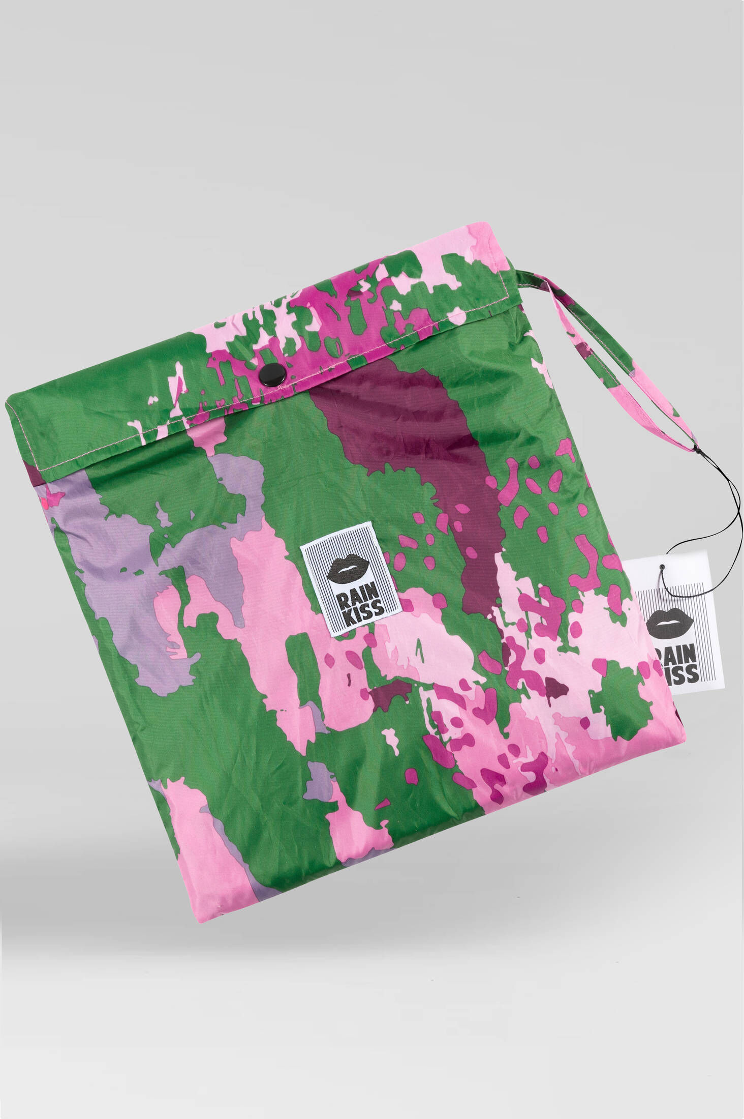 RAINKISS| Damen Regenponcho DIGI SPRING CAMO
