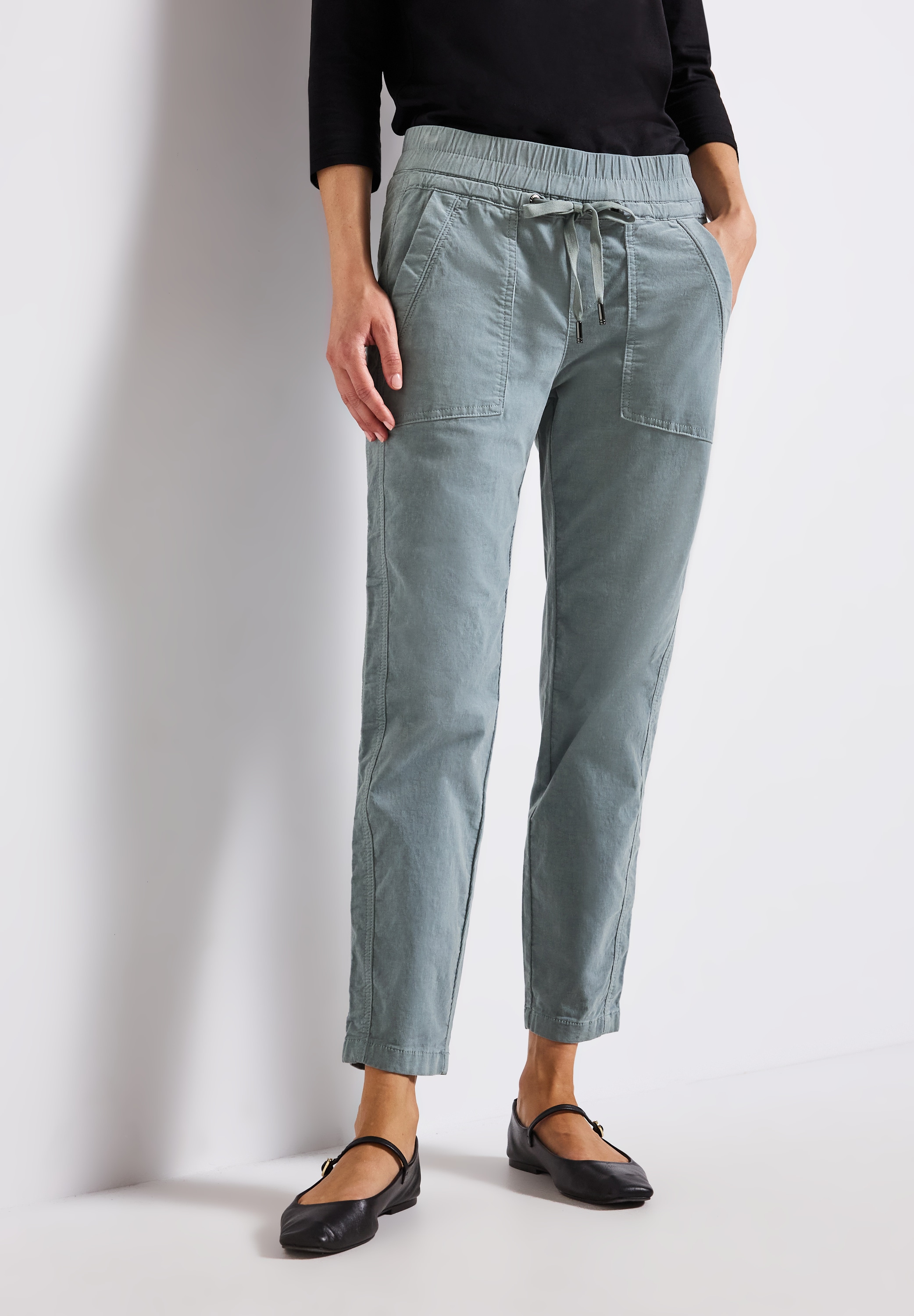 STREET ONE Cordhose »Style Bonny«  mit Taschen
