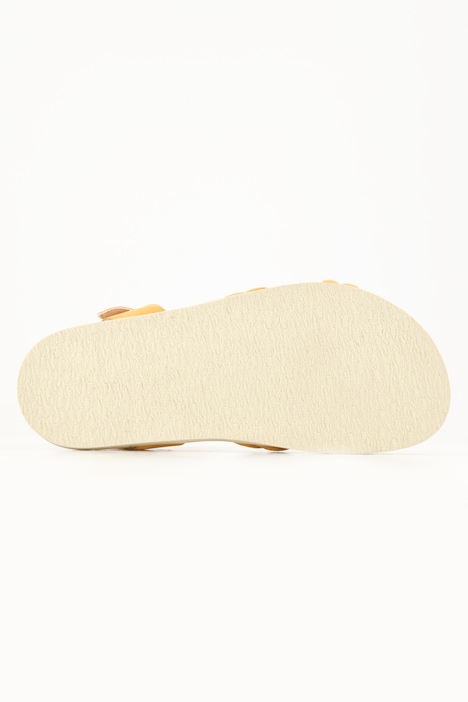 Riemen-Sandalen, Veloursleder, Weite H