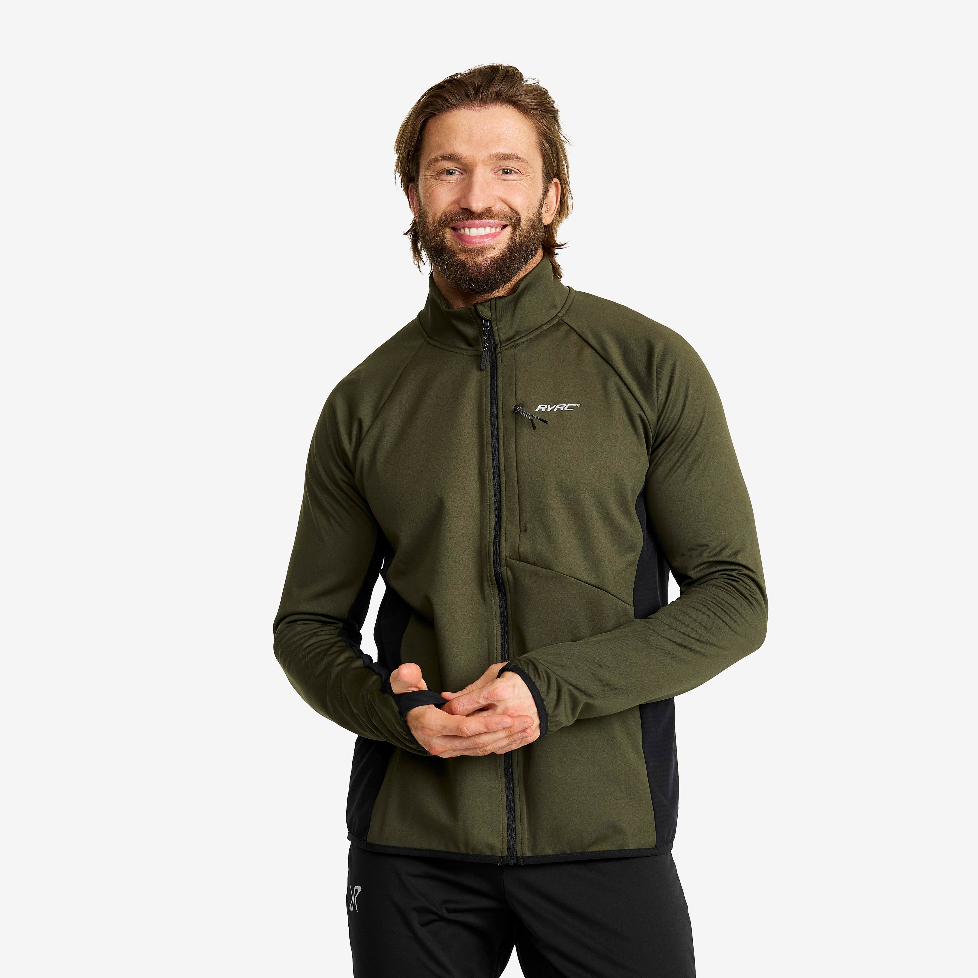 Pace Wind Jacket Herre Forest Night