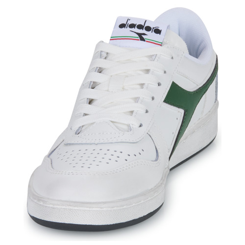 Diadora - MAGIC BASKET LOW ICONA - Blanc / Vert