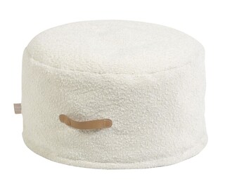 Kave Home Pouf ADARA White