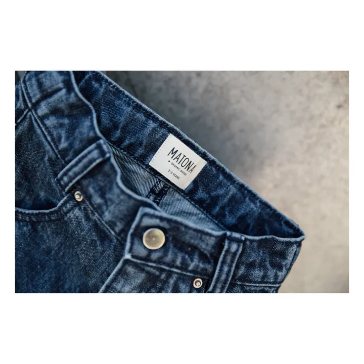 Matona Jean Droit Coton Bio Utility | Denim