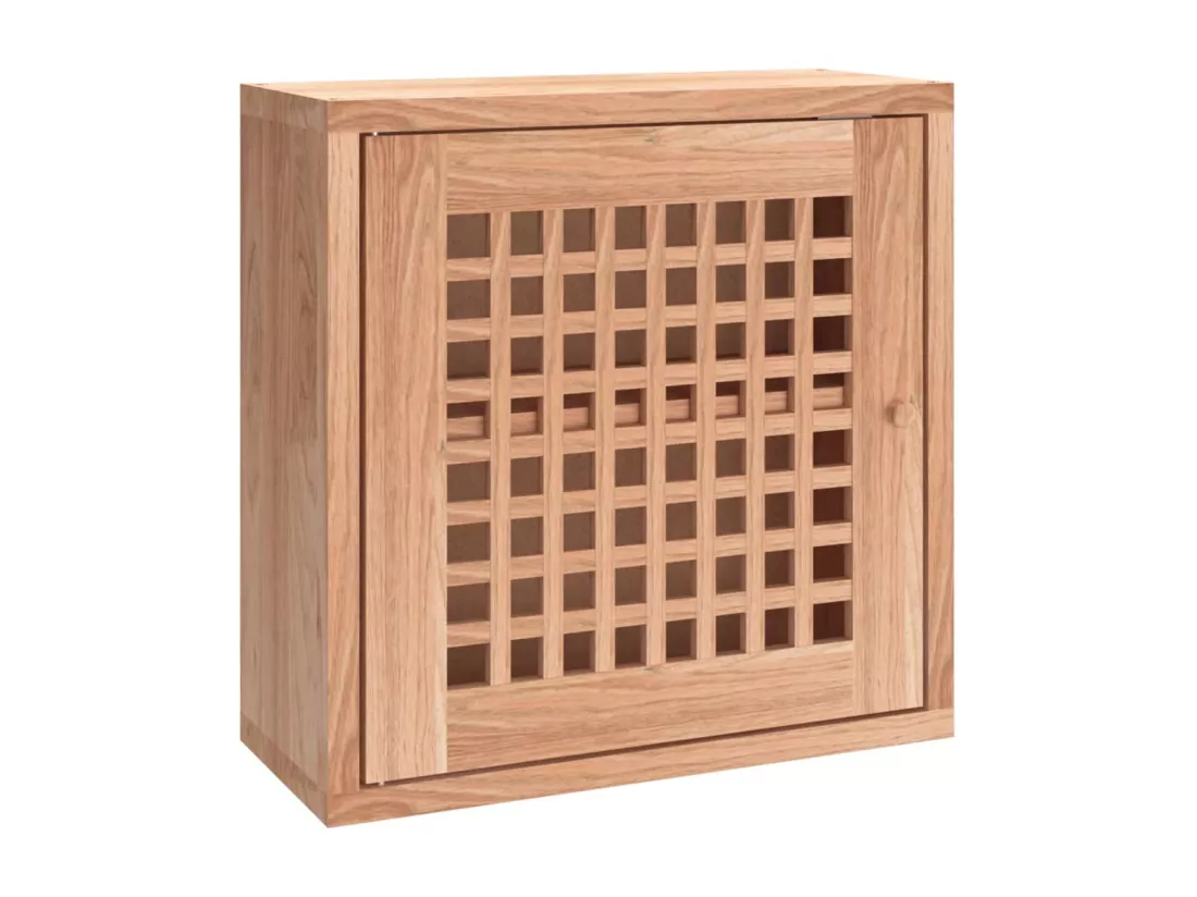 Armoire murale 42x18x42 cm Bois massif de noyer