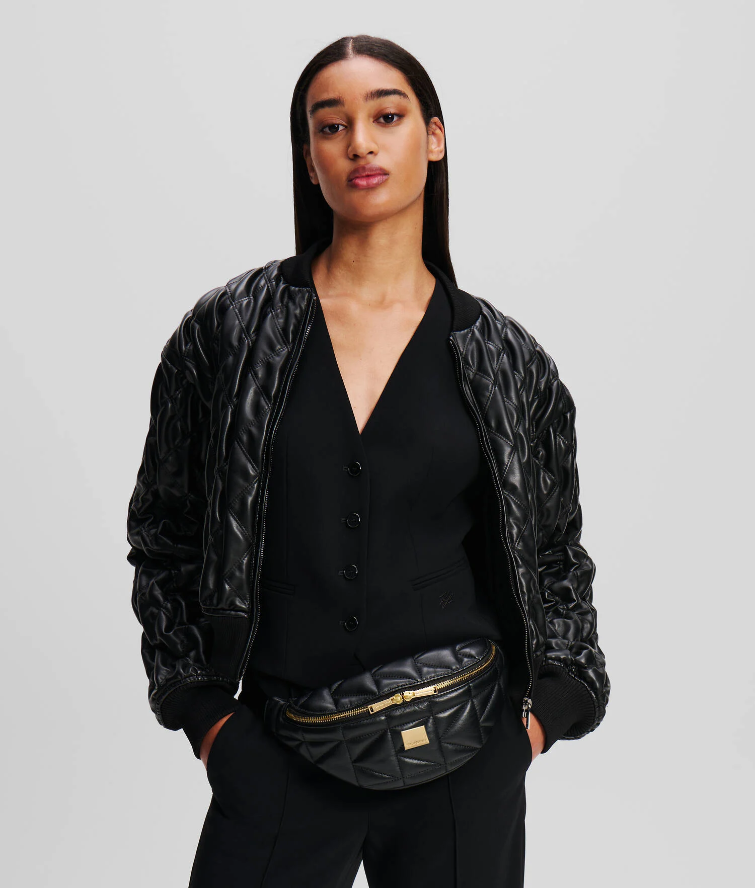 SAC BANANE K/KUILT - Noir