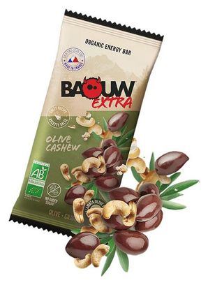 Barre énergétique Baouw Extra Olive/Cajou - 50g