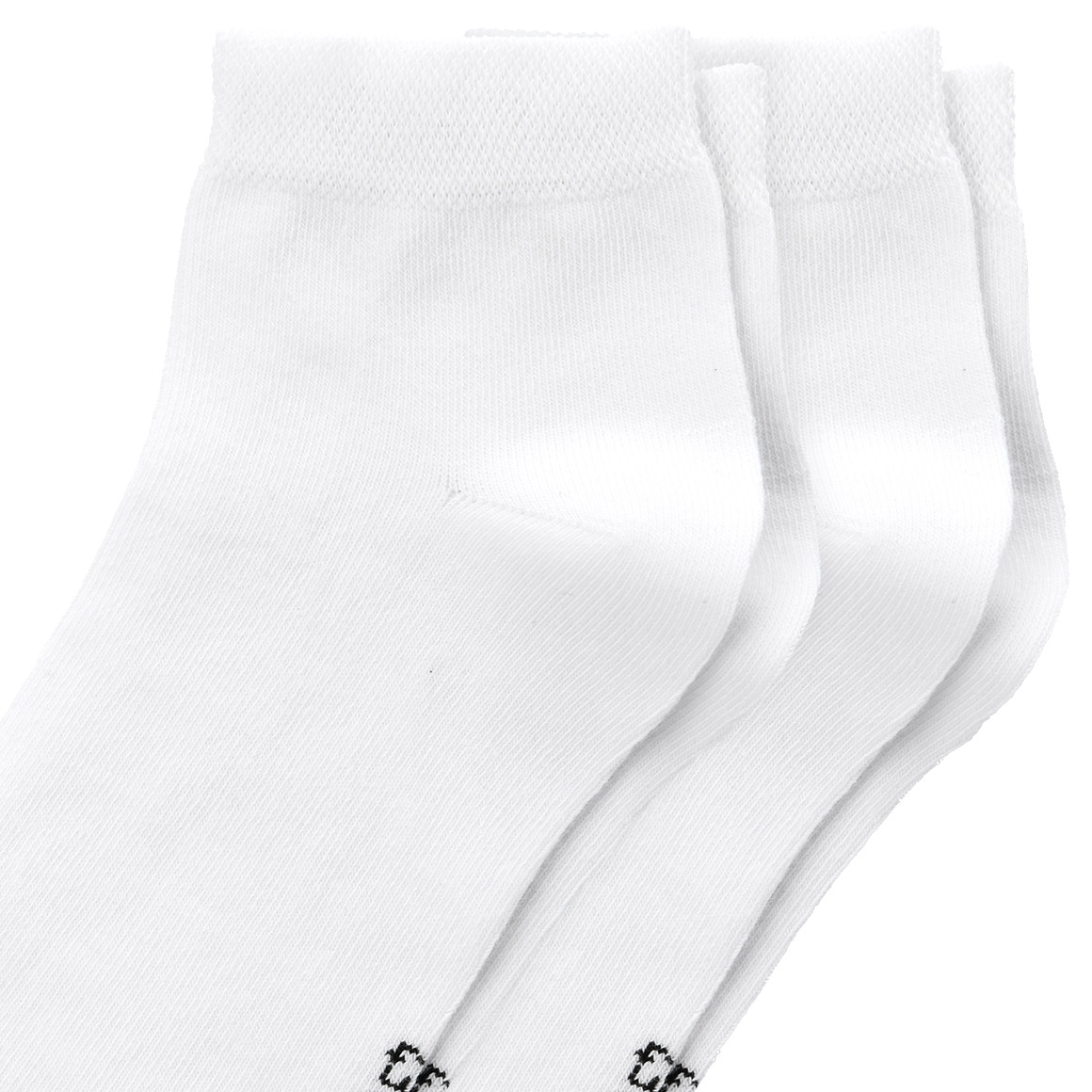 VanVaan 2 Paar Herren Sneaker-Socken in Knöchelhöhe weiss