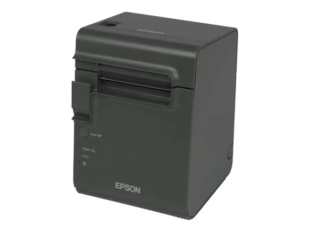 Epson TM L90 - Kvitteringsprinter - termisk linje - Rulle (8 cm) - 203 dpi - op til 150 mm/sek. - USB 2.0, seriel - skærer - mørkegrå