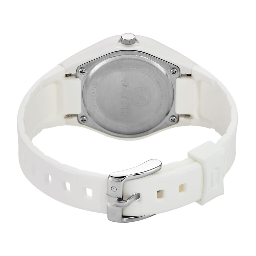 Montre O Watch Fluffy Blanc