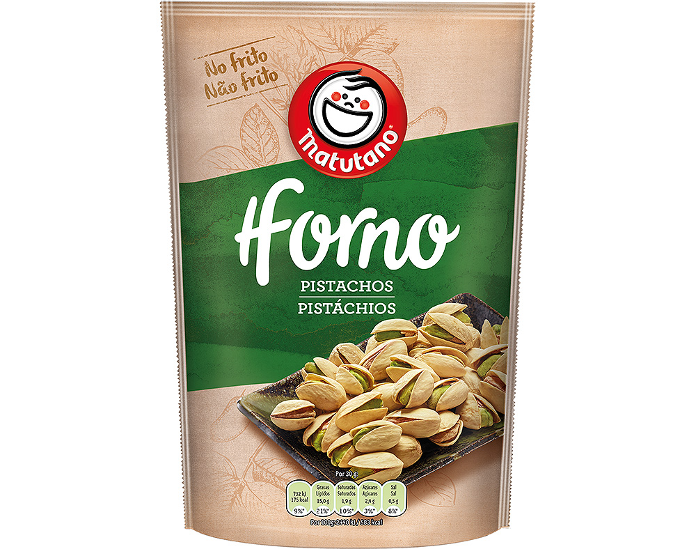 PISTACHIOS MATUTANO NO FORNO 70G