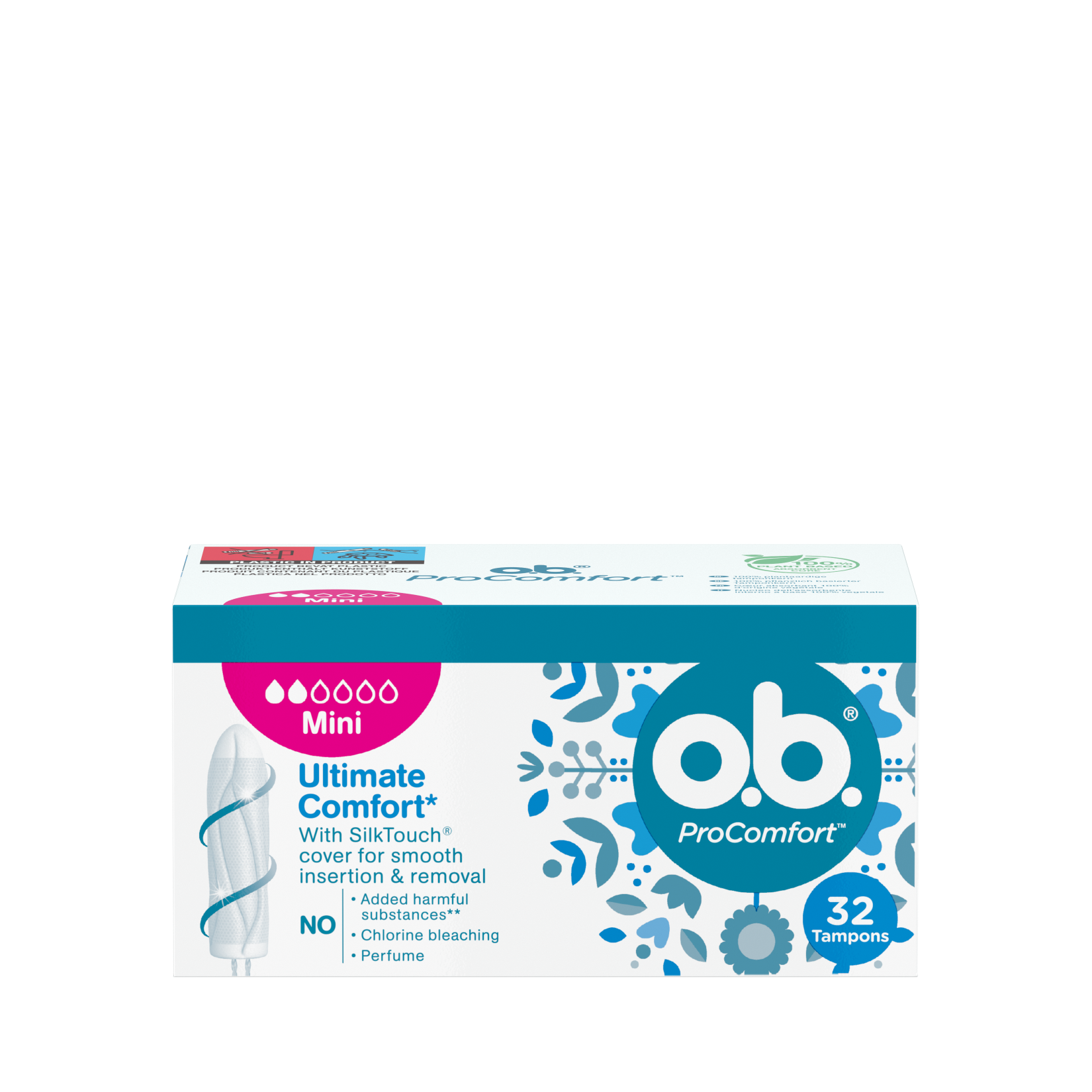 OB Tampons ProComfort<br>32 Stück, Karton, Mini