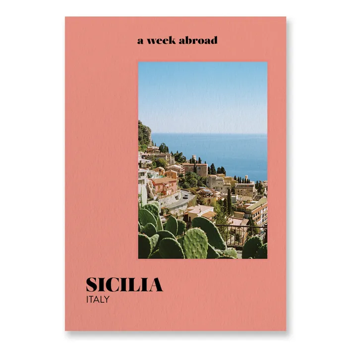 A Week Abroad Livre de voyage - Sicilia | Corail