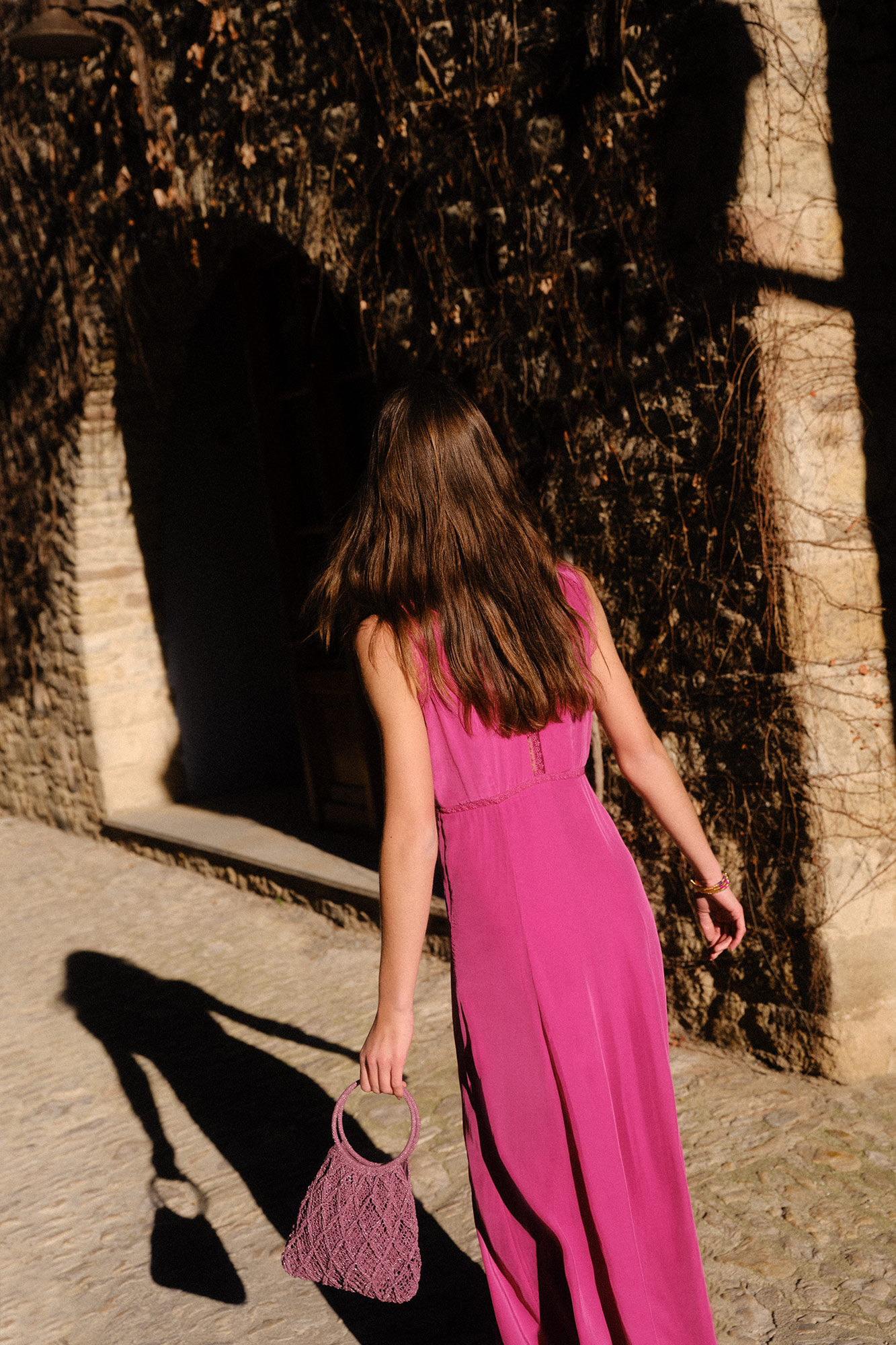 Vestido longo Megan Lingerie - Rosa