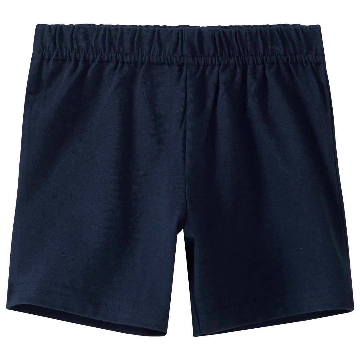 Topomini Baby Shorty mit Möwen-Allover weiss / dunkelblau