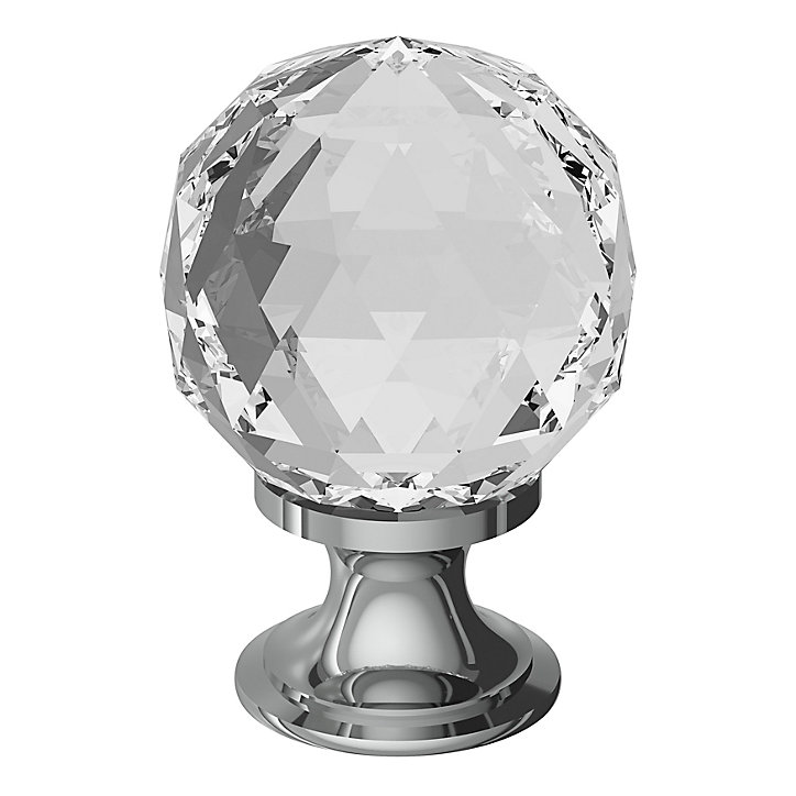 Bouton de meuble GoodHome Ruis gris Ø3.2cm x l.3.2cm x h.4.3cm x p.4.3cm