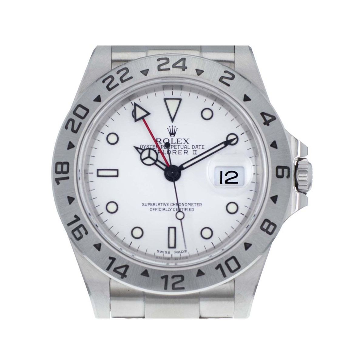 Montre d'occasion Rolex Explorer II homme automatique acier