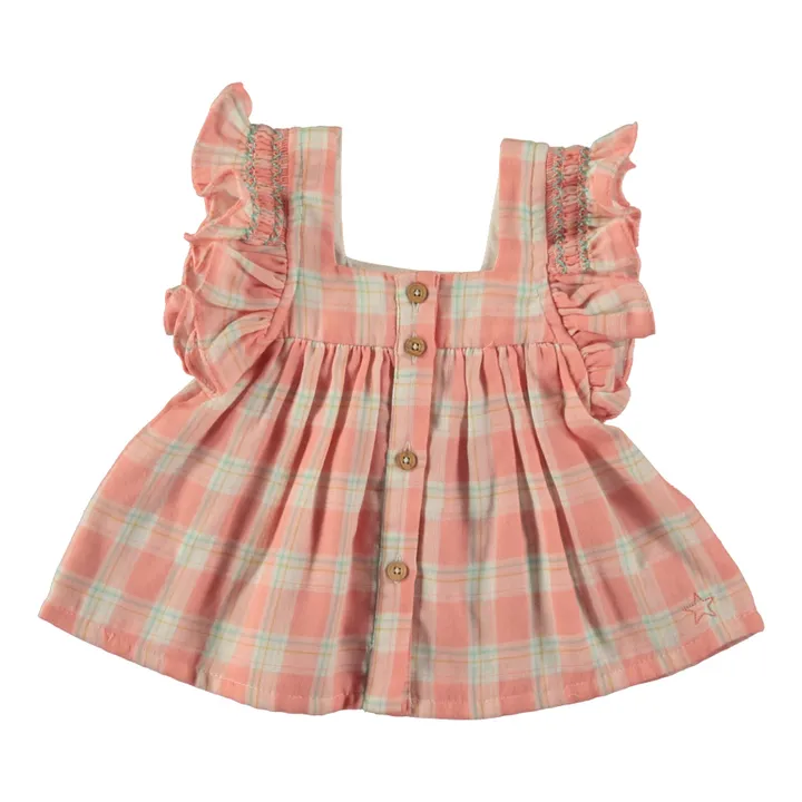 Tocoto Vintage Top Vichy | Rose