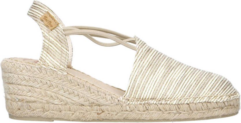 Toni Pons Tania-ZR Textiel Dames Espadrilles Beige