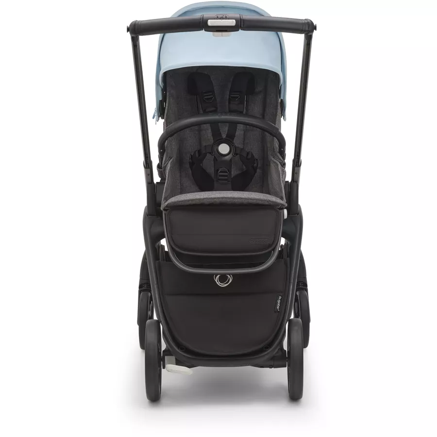bugaboo Kinderwagen Dragonfly Complete Graphite Midnight Black Skyline Blue