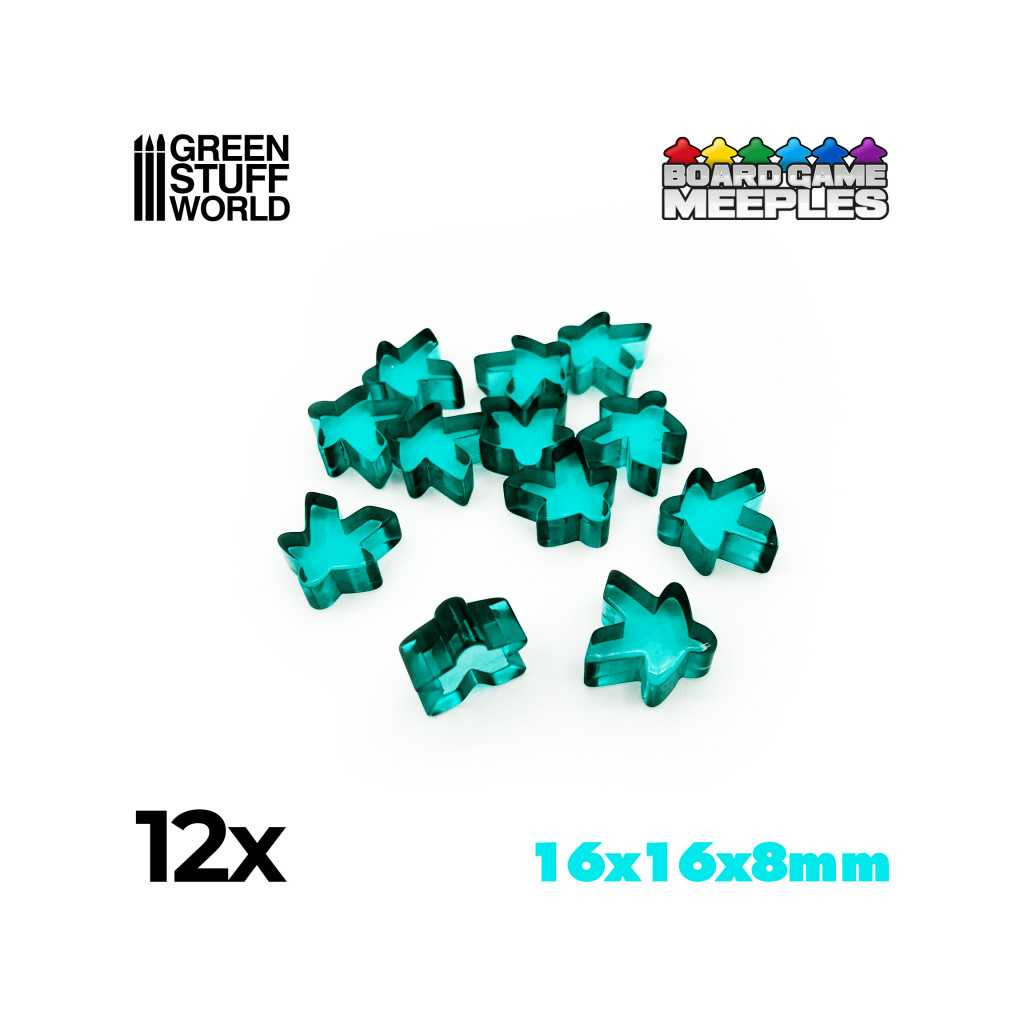 Set de 12 Meeples Transparents