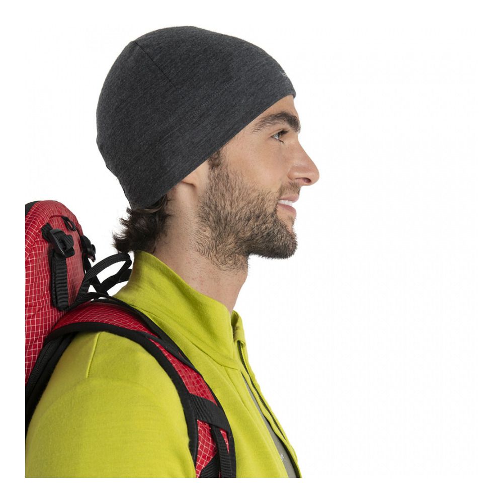 Icebreaker MERINOS 200 OASIS - Bonnet jet hthr