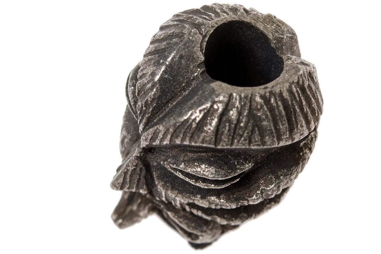 Schmuckatelli Kiko Tiki Bead Black Oxidized