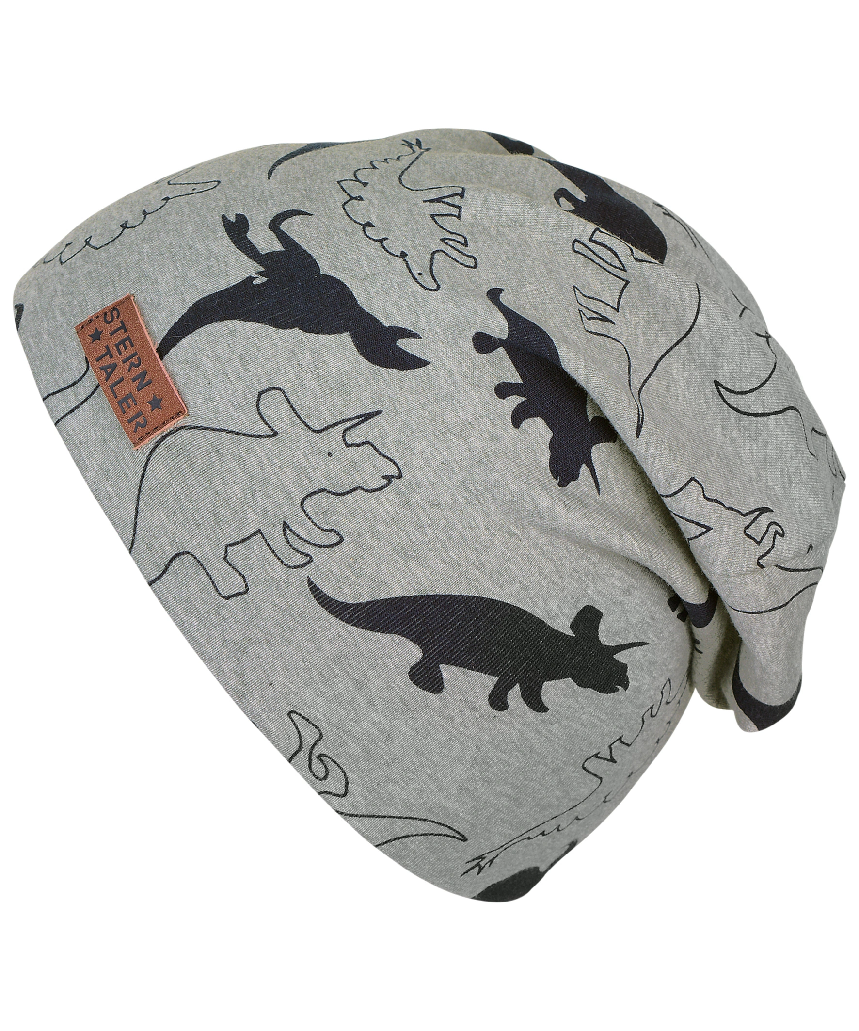 Beanie-Mütze DINOS in silber