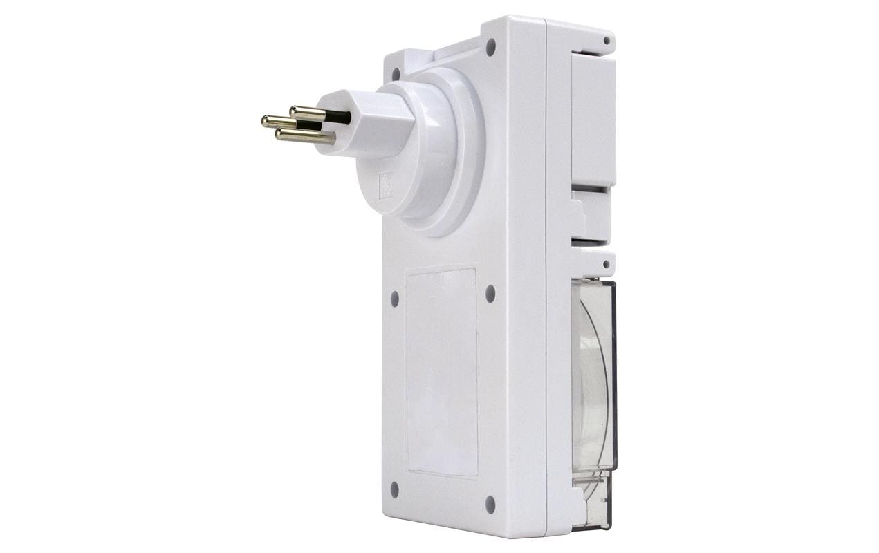 Timer Digital, T13 - T13, IP55, 10 Programme DigitalDigitaler Timer mit LED Display und T13 Steckdose für den Aussenbereich