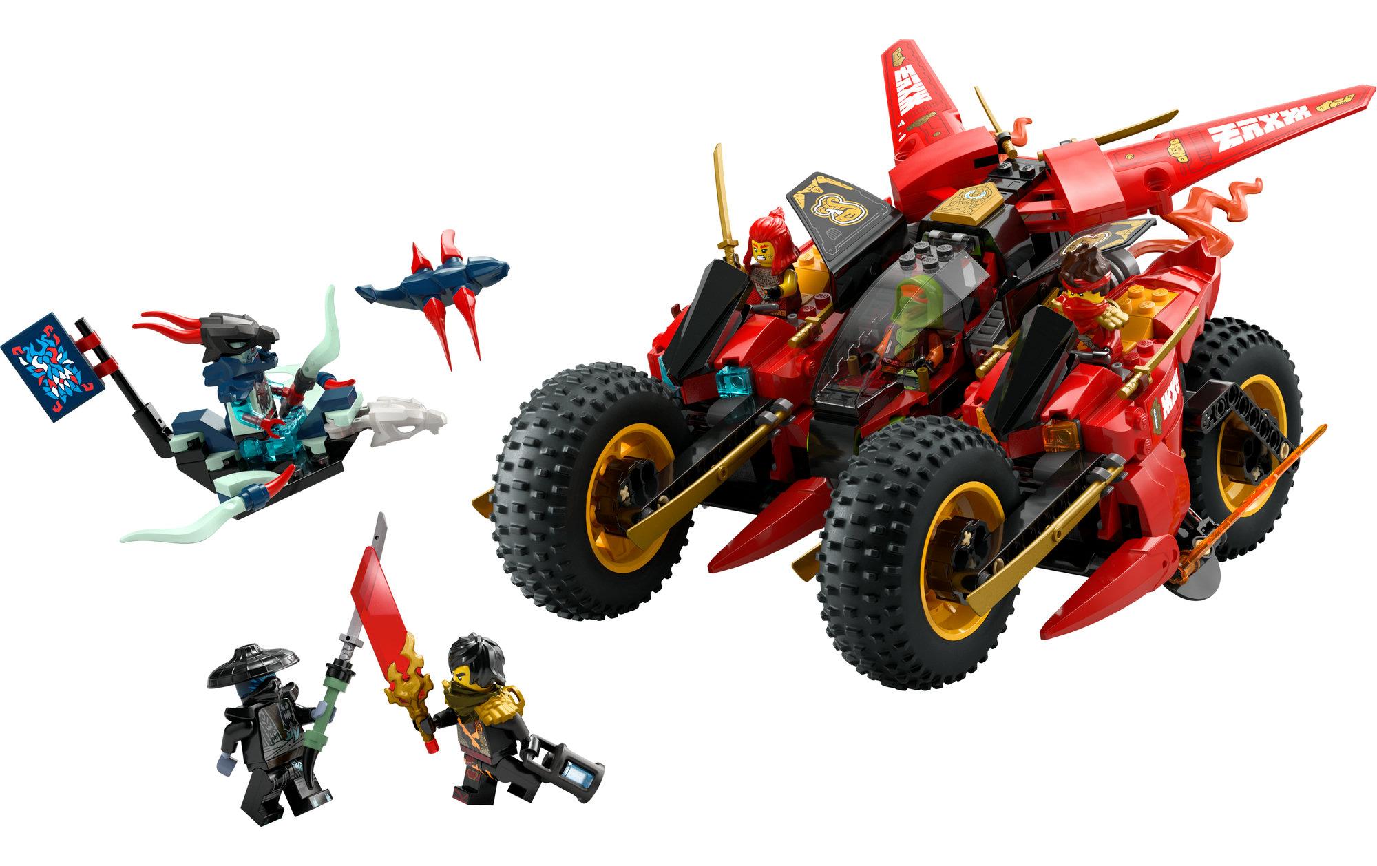 Ninjago Ninja-Actionflitzer 71844Spielset mit 6 Minifiguren
