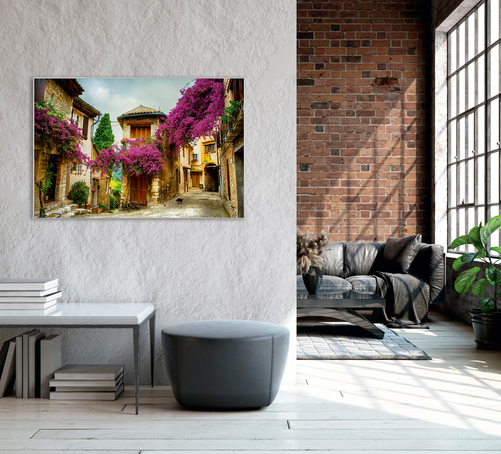 Akustikbild STRAßENZUG 7 80x120cm, 7kg
