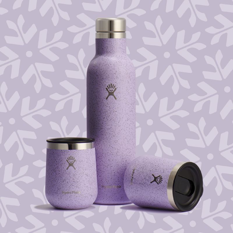 Pack Stainless Steel Wine Bottle + 2 glass - Gourde