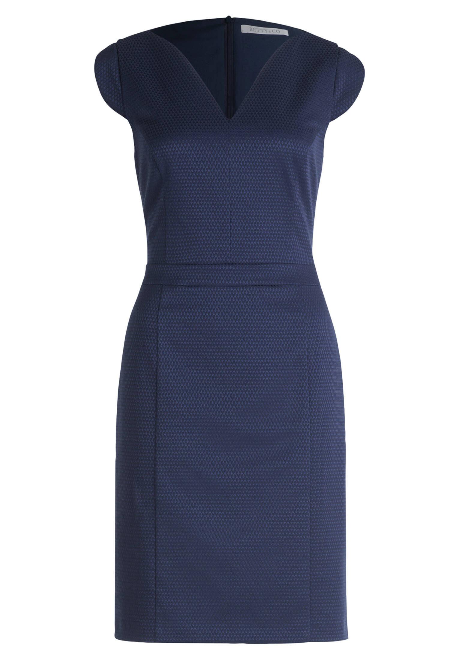 Betty & Co| Damen Etuikleid mit Jacquard