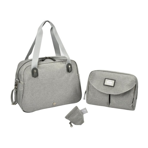 Sac à langer Genève II Gris Chiné - BEABA