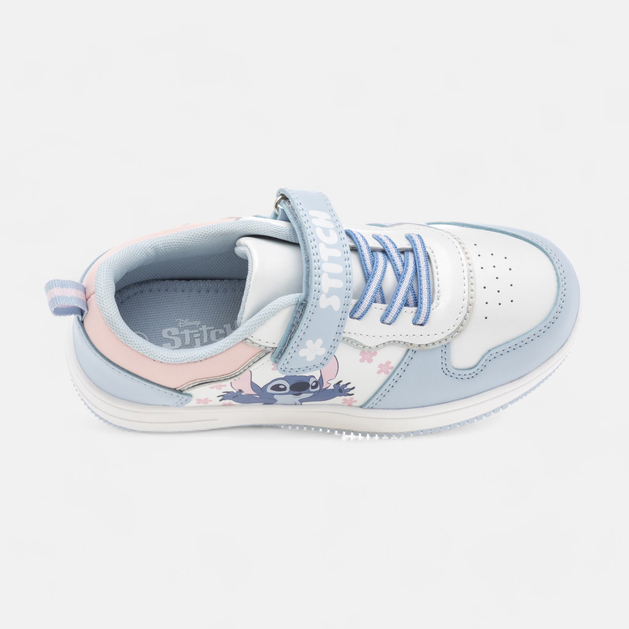 Baskets Fille bleu