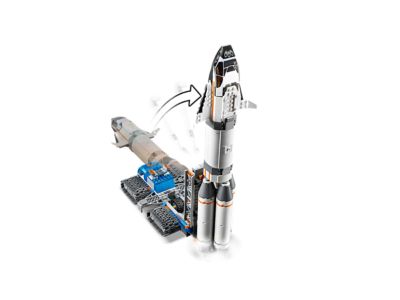 LEGO Raket bouwen en transporteren (60229)