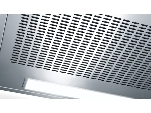 Bosch Serie | 2 DUL62FA51 - Hætte - standard - bredde: 60 cm - dybde: 52.5 cm - udtrækning og recirkulation (-) - med intern motor - rustfrit stål
