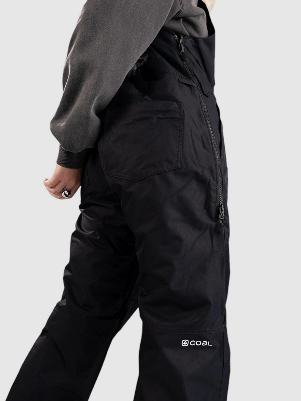 Coal Rae Bib Pants black