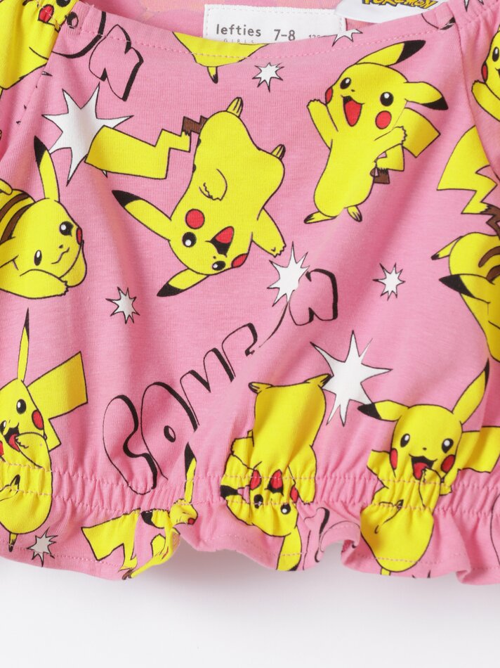 Blusa com estampa do Pikachu Pokémon™ - Rosa