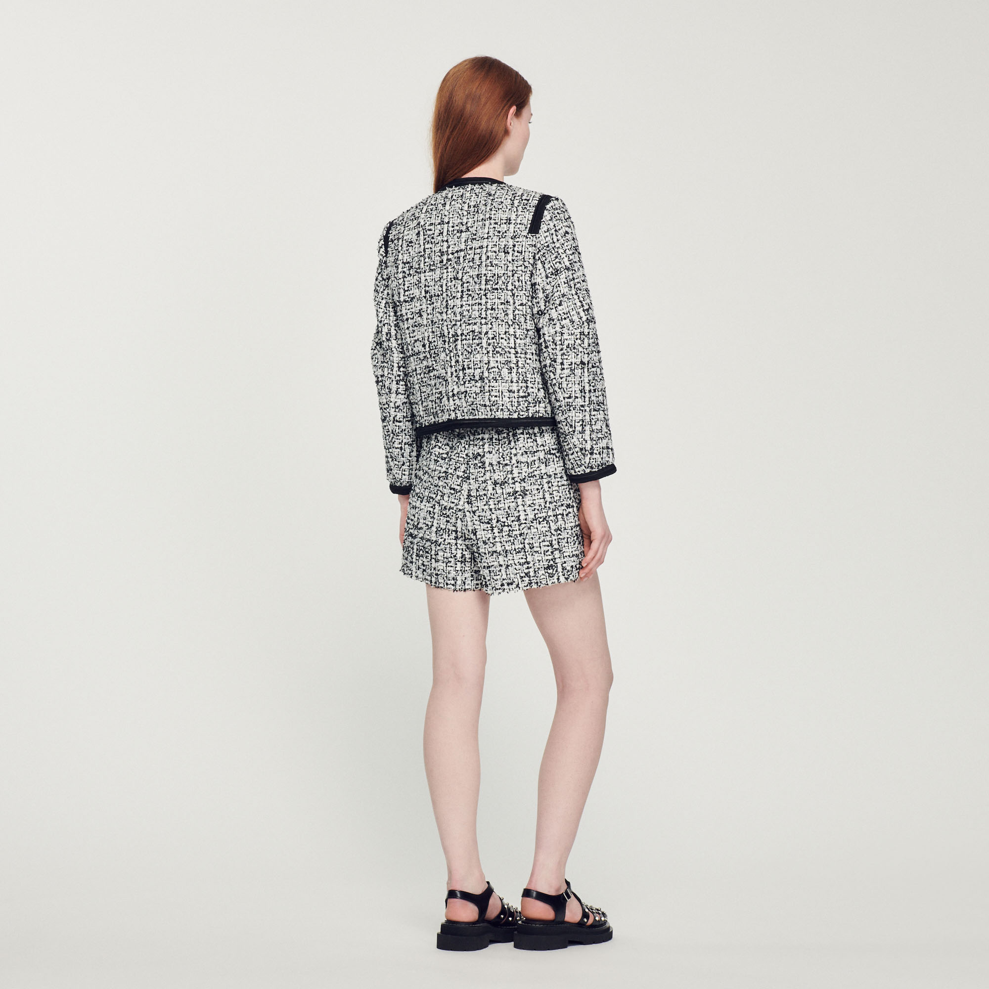 Veste en tweed