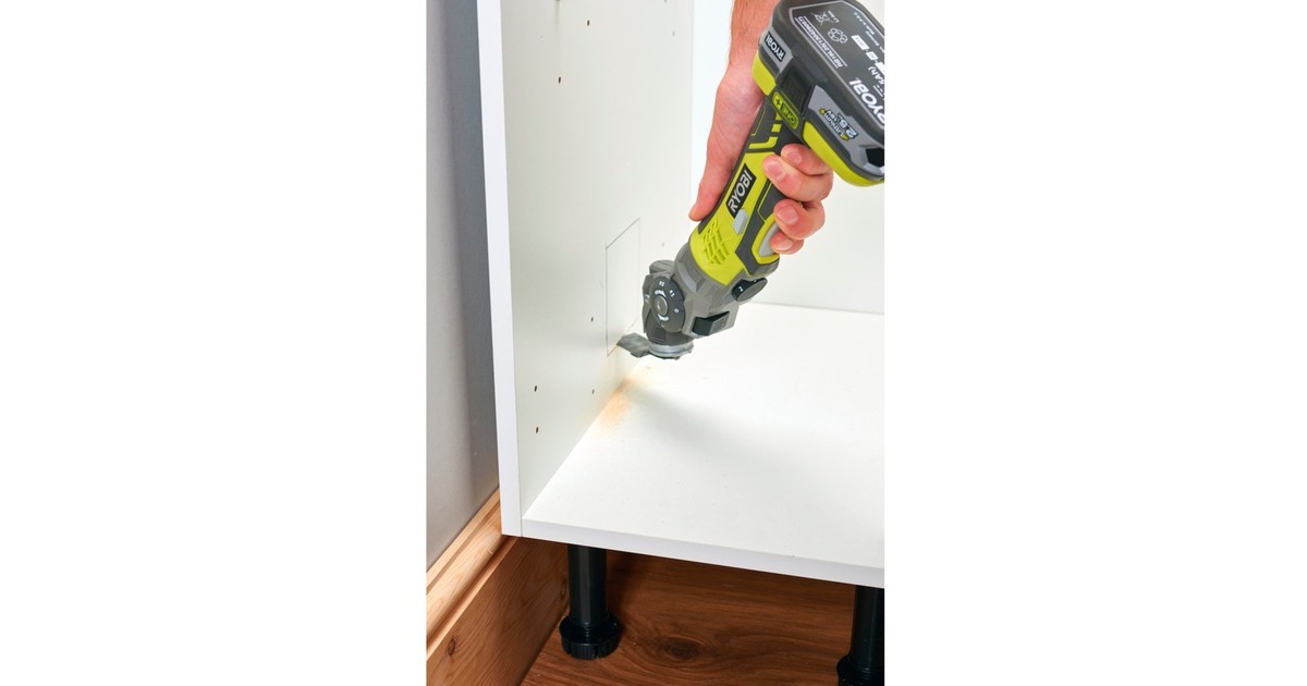 RyobiR18MT-0 multifunctioneel gereedschap  (Groen/zwart, Accu niet inbegrepen)