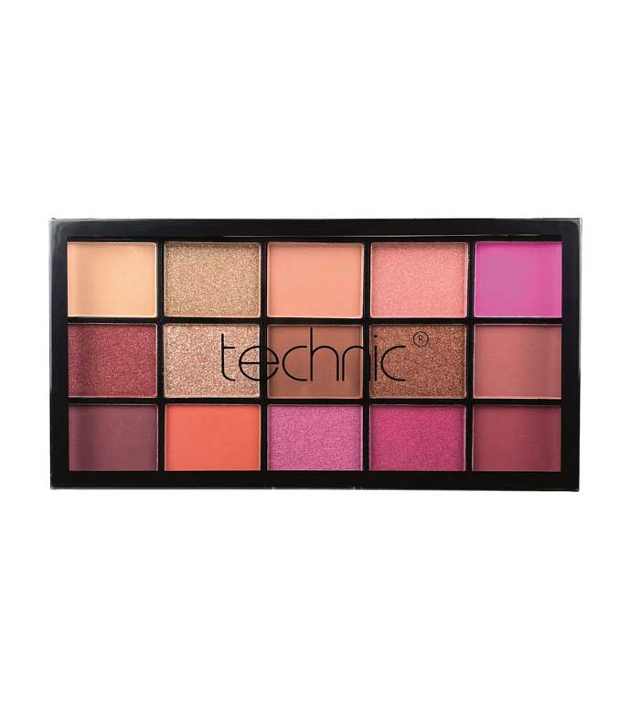 Technic Cosmetics - Paleta de sombras de olhos Pressed Pigment - Hot Love