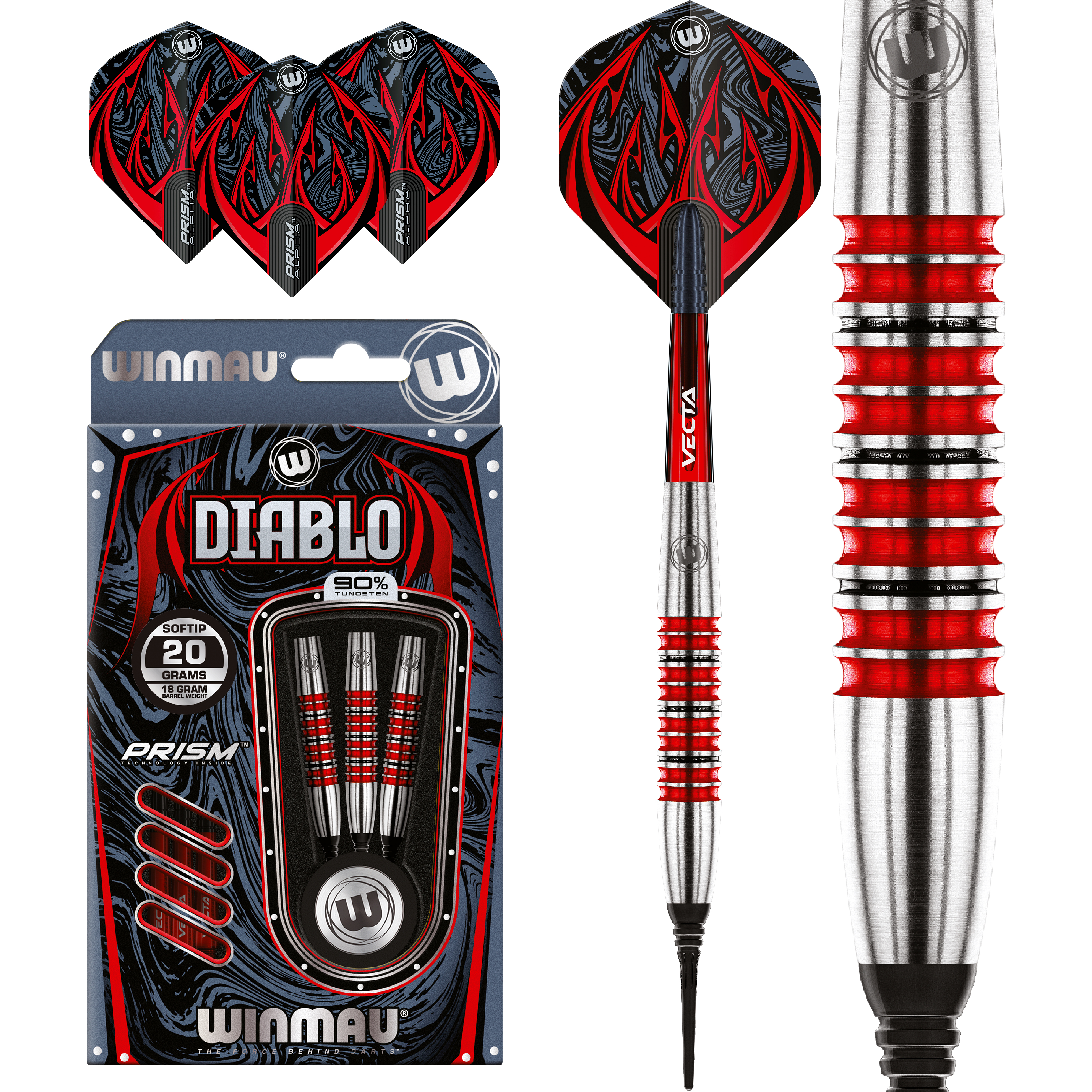 Winmau - Diablo Typ A - Softdart