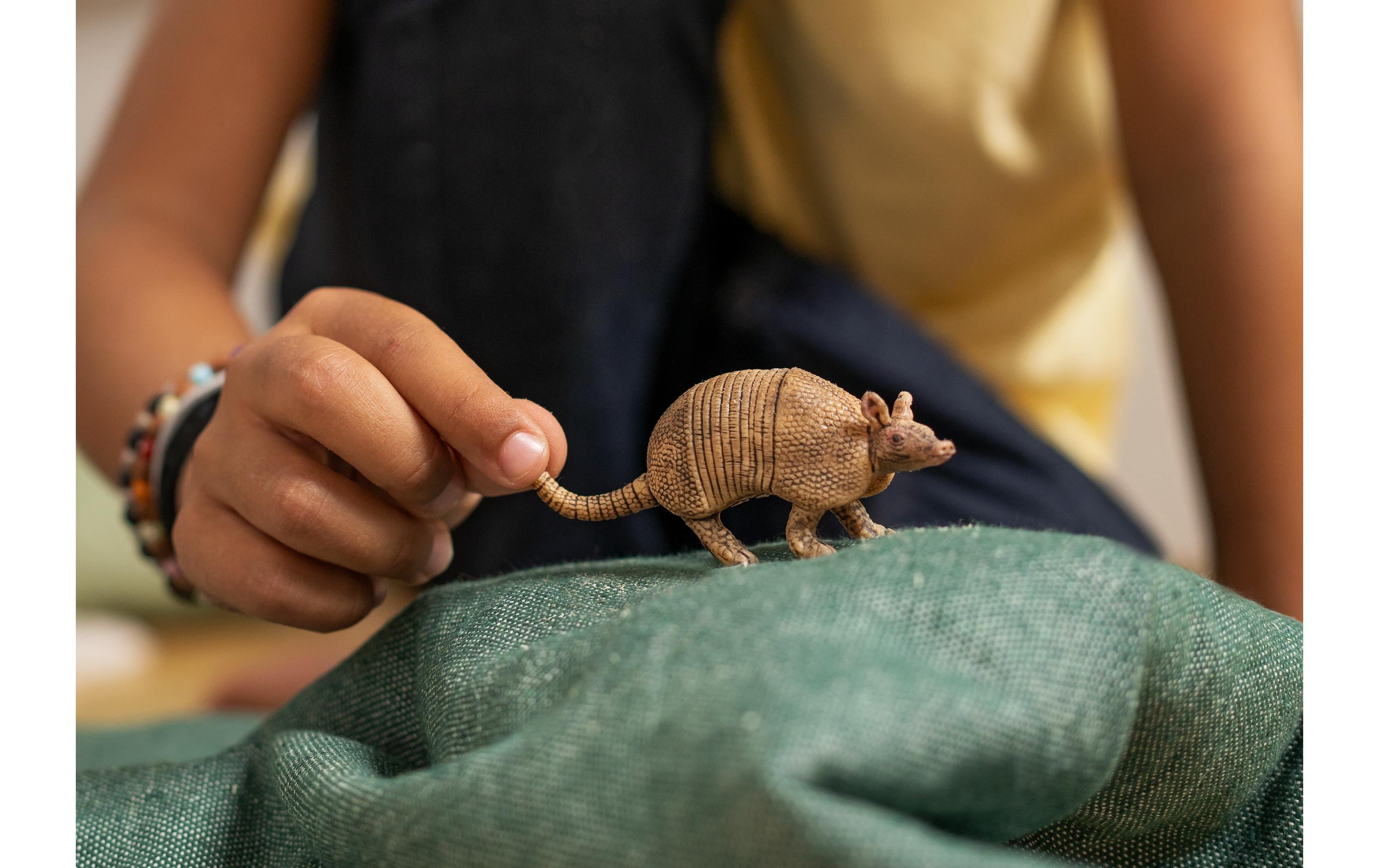Spielzeugfigur Wild Life GürteltierSpielzeug-Tierfigur